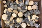 Small Hickory Pieces Charcoal Size