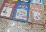 6 Wimpy Kids books $30