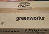 greenworks 1700 electric pressure washe