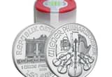 20 Austrian Philharmonic silver coins